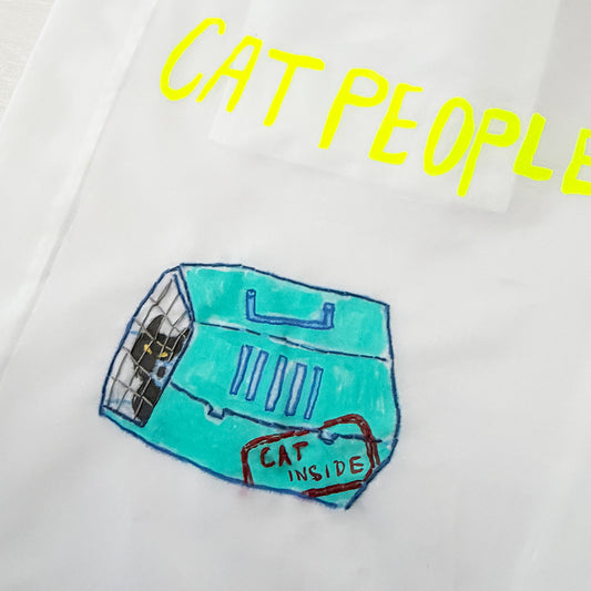 CAT PEOPLE コンビニバッグ | 黒猫 in キャリー