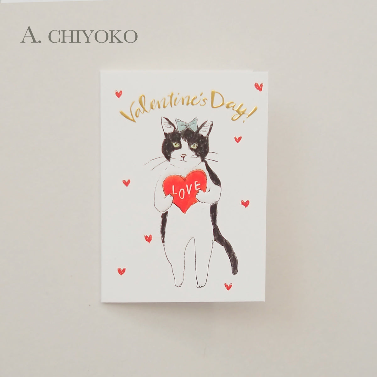 VALENTINE'S DAY MINI GREETING CARD