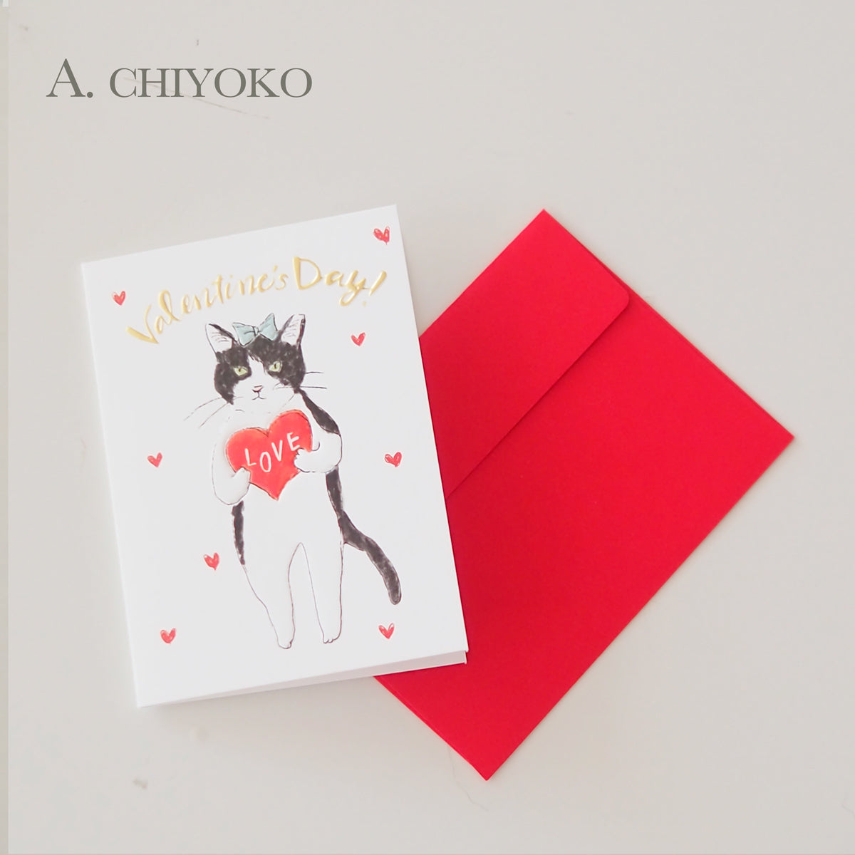 VALENTINE'S DAY MINI GREETING CARD