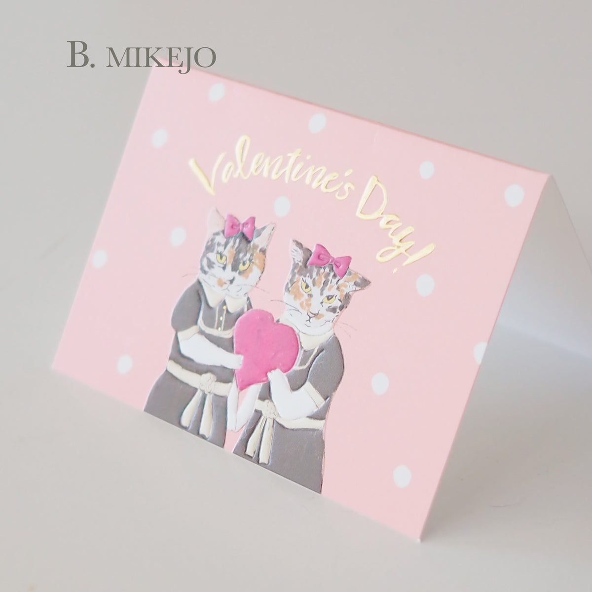 VALENTINE'S DAY MINI GREETING CARD