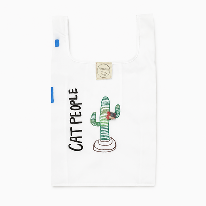 CAT PEOPLE コンビニバッグ サボテン爪研ぎ 手刺繍 一点もの UKIKI STORE
