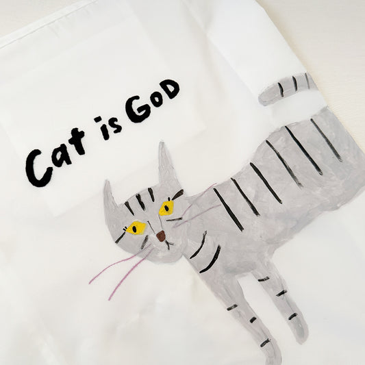 CAT IS GOD  コンビニバッグ | シマのオンナ