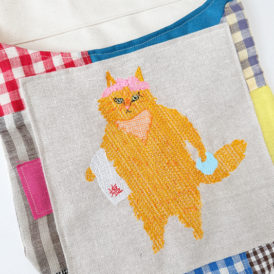 刺繍のウォールポケット｜ROTTENMEIER