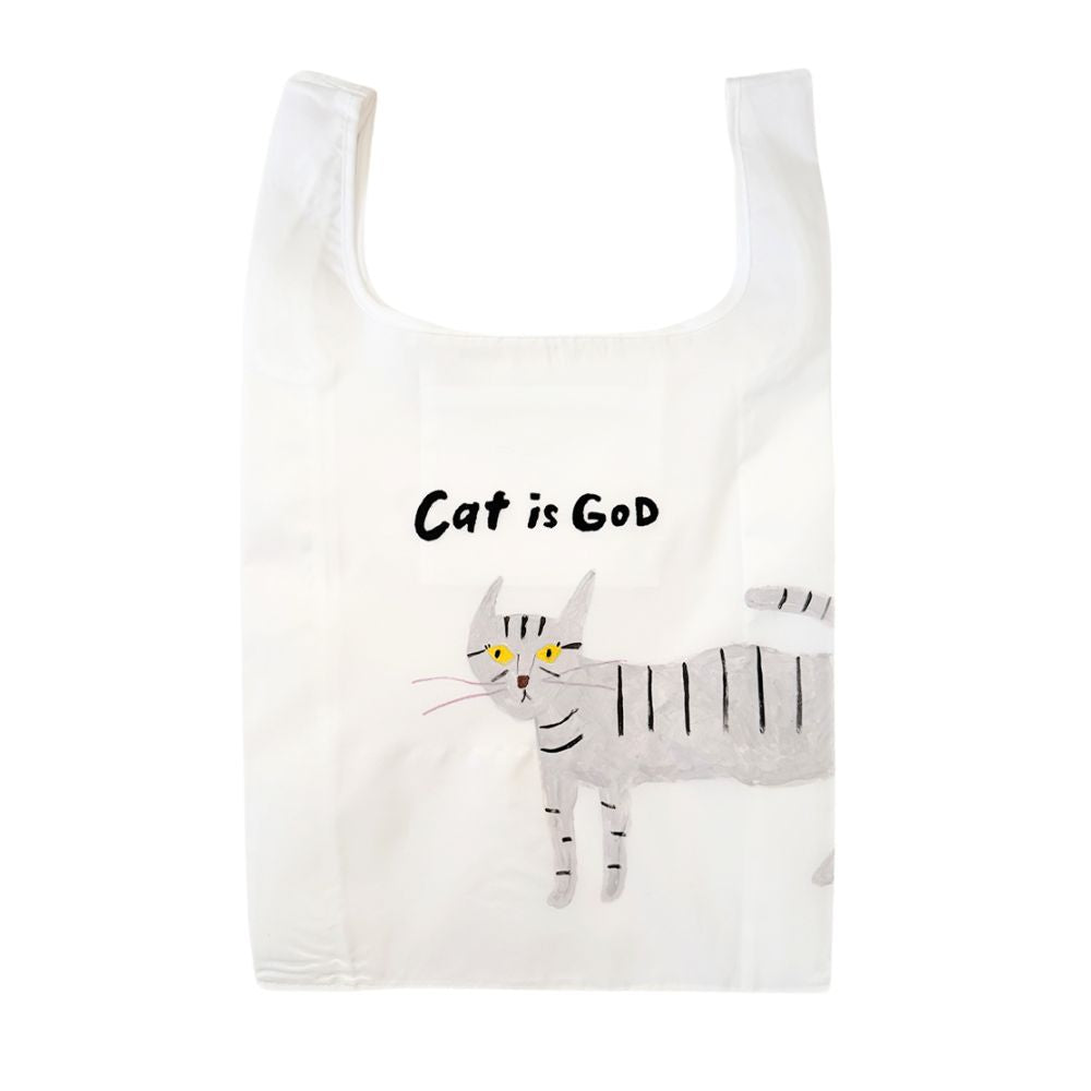 CAT IS GOD  コンビニバッグ | シマのオンナ
