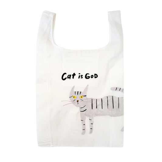 CAT IS GOD  コンビニバッグ | シマのオンナ
