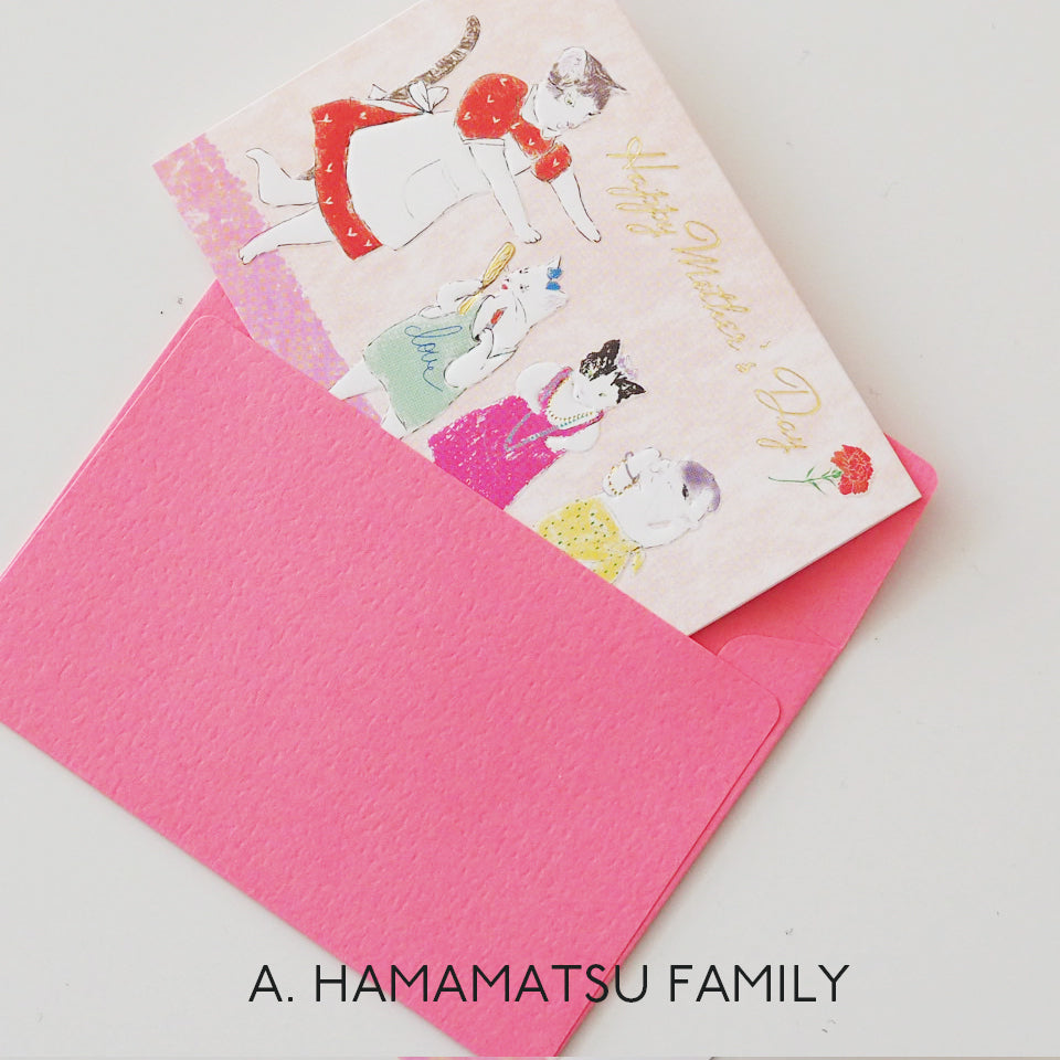 母の日カード MOTHER'S DAY  MINI GREETING CARD