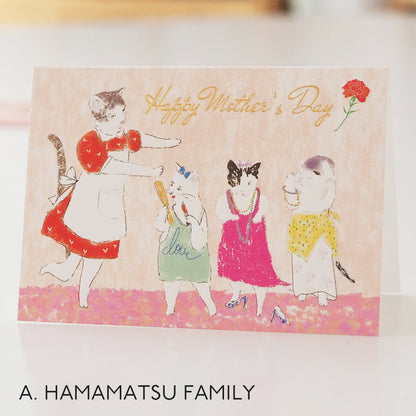 母の日カード MOTHER'S DAY  MINI GREETING CARD