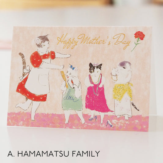 母の日カード MOTHER'S DAY  MINI GREETING CARD
