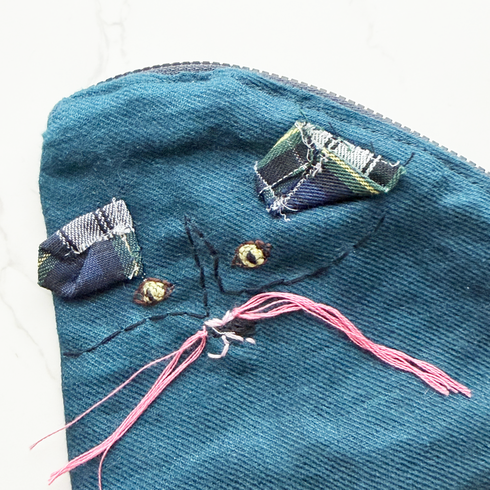 HANDMADE しょぼポーチ
