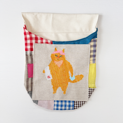 刺繍のウォールポケット｜ROTTENMEIER