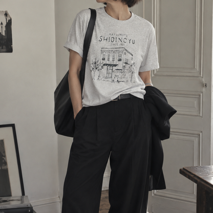 塩井乃湯オフィシャルTシャツ｜DRAWING　（UNISEX Mサイズ）
