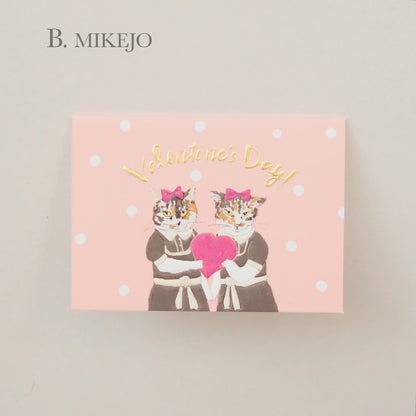 VALENTINE'S DAY  MINI GREETING CARD
